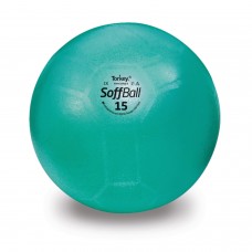 Aerobikos kamuolys PEZZI Softball MAXAFE 15 cm. Žalias