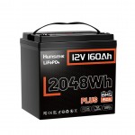 Akumuliatorius Humsienk 12V 160Ah Plus LiFePO4 ličio – 2048 Wh, 150A BMS, IP65 Akumuliatorius Humsienk 12V 160Ah Plus LiFePO4 ličio – 2048 Wh, 150A BMS, IP65