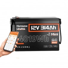 Akumuliatorius Humsienk ORIGIN 12V 314Ah Mini LiFePO4 ličio su Bluetooth – 4019 Wh, 200A BMS Akumuliatorius Humsienk ORIGIN 12V 314Ah Mini LiFePO4 ličio su Bluetooth – 4019 Wh, 200A BMS