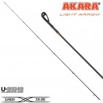 Atsarginė meškerės dalis AKARA Light Arrow 642 UL, suderinamai meškerei 1,95 m (ALAUL-642-195) Atsarginė meškerės dalis AKARA Light Arrow 642 UL, suderinamai meškerei 1,95 m (ALAUL-642-195)