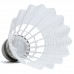 Badmintono plunksnelės, plastikinės, TB017 Teloon SMJ, 6 vnt. balta