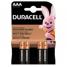 Baterija Šarminė R3 (AAA) 1.5V DURACELL Power (4vnt Blisteryje)
