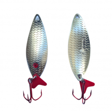 Blizgė Quantal Lake AURA 17 Spalva Sidabro Raudona Uodega