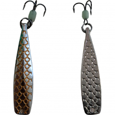 Blizgė vartiklė Quantal Lake CASCADE 50 Spalva Sidabro,Oranžinė