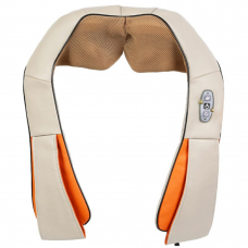Didelis kaklo ir nugaros masažuoklis Šiatsu AG127B su šildymo funkcija