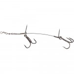 Dviguba sistemėlė, 12,5 cm IRON CLAW RIG SYSTEM DOUBLE