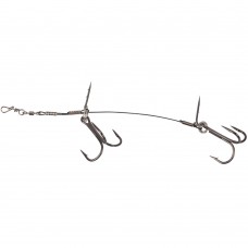 Dviguba sistemėlė, 12,5 cm IRON CLAW RIG SYSTEM DOUBLE Dviguba sistemėlė, 12,5 cm IRON CLAW RIG SYSTEM DOUBLE