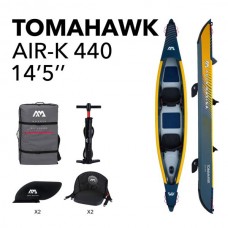 Dvivietis Pripučiamas Lajakas Aqua Marina Tomahawk 440x78 cm AIR-K 440