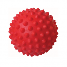 Dygliuotas Masažo Kamuoliukas Tonkey ActivaSmall Stand 9 cm, Raudoni