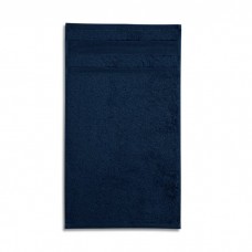 Ekologiškos Medvilnės Rankšluostukas Malfini Organic Navy Blue 30x50cm.