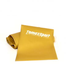 Elastinė Juosta Tomaz Sport Max 200x15x0,65cm Auksinė 30-40lbs
