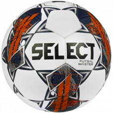 Futbolo Kamuolys " Select Hala Futsal Master Grain 22 FIFA Basic" Baltai Oranžinė17571