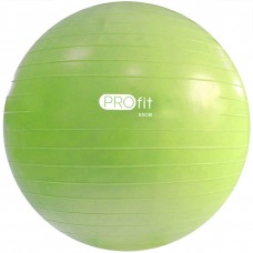 Gimnastikos kamuolys Profit 65 cm su pompa DK 2102