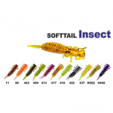 Guminukas AKARA Soft tail Insect-65, Spalva-85