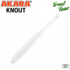 Guminukas AKARA Trout Time KNOUT 2,5, 63 mm, 02T (KN2/5-02T-CH-F10)