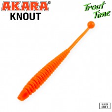 Guminukas AKARA Trout Time KNOUT 2,5, 63 mm, 100 (KN2/5-100-GR-F10)