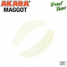 Guminukas AKARA Trout Time MAGGOT 1,8, 46 mm, 12 (MG1/8-12-CH-F7) Guminukas AKARA Trout Time MAGGOT 1,8, 46 mm, 12 (MG1/8-12-CH-F7)
