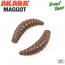 Guminukas AKARA Trout Time MAGGOT, 33 mm, 458 (MG1/3-458-CH-F12) Guminukas AKARA Trout Time MAGGOT, 33 mm, 458 (MG1/3-458-CH-F12)