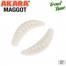 Guminukas AKARA Trout Time MAGGOT, 40 mm, 011C (MG1/6-011C-CH-F10) Guminukas AKARA Trout Time MAGGOT, 40 mm, 011C (MG1/6-011C-CH-F10)