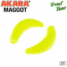 Guminukas AKARA Trout Time MAGGOT, 40 mm, 04Y (MG1/6-04Y-CH-F10)