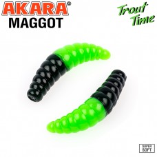 Guminukas AKARA Trout Time MAGGOT, 40 mm, 455 (MG1/6-455-CH-F10) Guminukas AKARA Trout Time MAGGOT, 40 mm, 455 (MG1/6-455-CH-F10)