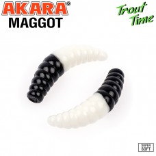 Guminukas AKARA Trout Time MAGGOT, 40 mm, 456 (MG1/6-456-CH-F10) Guminukas AKARA Trout Time MAGGOT, 40 mm, 456 (MG1/6-456-CH-F10)