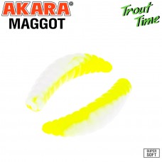 Guminukas AKARA Trout Time MAGGOT, 40 mm, 460 (MG1/6-460-SH-F10) Guminukas AKARA Trout Time MAGGOT, 40 mm, 460 (MG1/6-460-SH-F10)