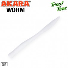 Guminukas AKARA Trout Time WORM 3, 75 mm, 02T (W3-02T-CH-F10)
