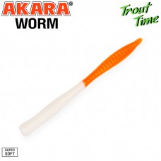 Guminukas AKARA Trout Time WORM 3, 75 mm, 436 (W3-436-CH-F10)