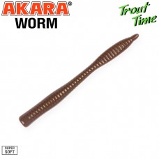 Guminukas AKARA Trout Time WORM 3, 75 mm, 458 (W3-458-FR-F10)