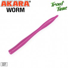 Guminukas AKARA Trout Time WORM 3, 75 mm, 459 (W3-459-CH-F10)