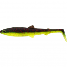 Guminukas Westin BullTeez ShadTail 12,5cm 16g Black/Chartreuse