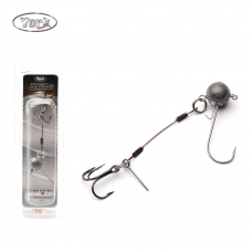 JIG Galvakablis YORK YPGK305 Su Papildomu Trišakiu 15g.-3/0