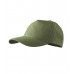 Kepurė su snapeliu MALFINI 5P 307 Unisex, Khaki 340g/m2