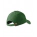 Kepurėle su snapeliu MALFINI Sandwich 6P Bottle green 340 g/m²