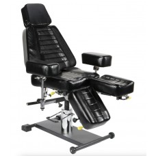 Kosmetologų, pedikiūro meistrų, tatuiruočių gultas TGC2 Black