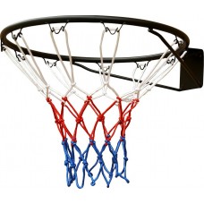 Krepšinio lankas su tinkleliu Enero, 45cm, juodas