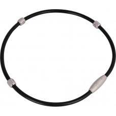 Magnetic Necklace inSPORTline Alkione (Black) - Black 52 cm