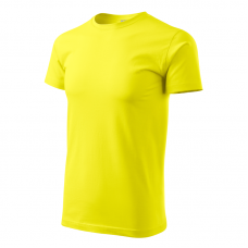 Marškinėliai MALFINI Basic Lemon, vyriški 160g/m2