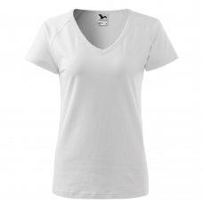 Marškinėliai Moteriški Malfini Dream Balti