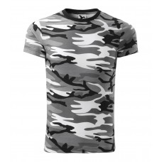 Marškinėliai Unisex MALFINI Camouflage 144 Camouflage gray 160 g/m²