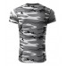 Marškinėliai Unisex MALFINI Camouflage 144 Camouflage gray 160 g/m²
