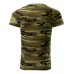 Marškinėliai Unisex MALFINI Camouflage 144 Camouflage green 160 g/m²
