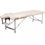Masažo stalas RESTPRO Alu 2 Cream L dydis - sudedamas