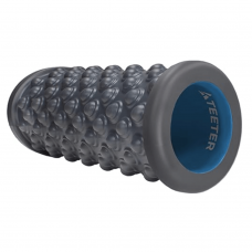 Masažo volelis TEETER Roller Foam Roller 13" Kietesnis, pilkas, nelygus