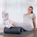 Masažo volelis TEETER Roller Foam Roller 13" Kietesnis, pilkas, nelygus