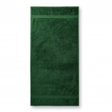 Medvilninis Rankšluostis Voniai Malfini Bottle Green 70x140cm.