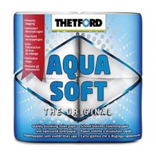 Minkštas, ekologiškas tualetinis popierius kempingui - Thetford Aqua Soft 4 Pack