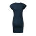 Moteriška laisvalaikio suknelė MALFINI Freedom Navy blue – 100 % medvilnės