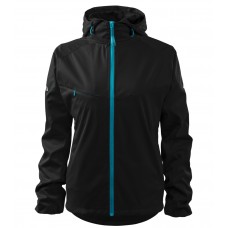 Moteriška Softshell striukė Malfini Cool 514 black, 210 g/m²